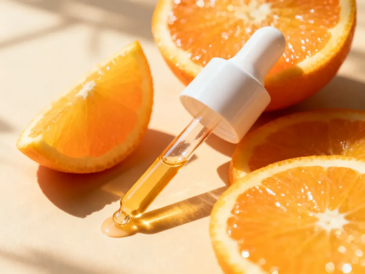 Serum z witaminą C i cytrusami wspierające rozświetlenie skóry